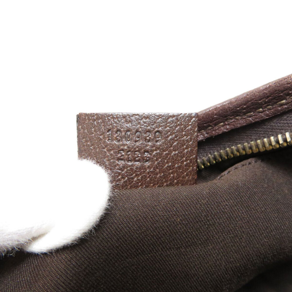 Gucci Beige GG Canvas Abbey D Ring Shoulder Bag brown leather - Picture 7 of 11
